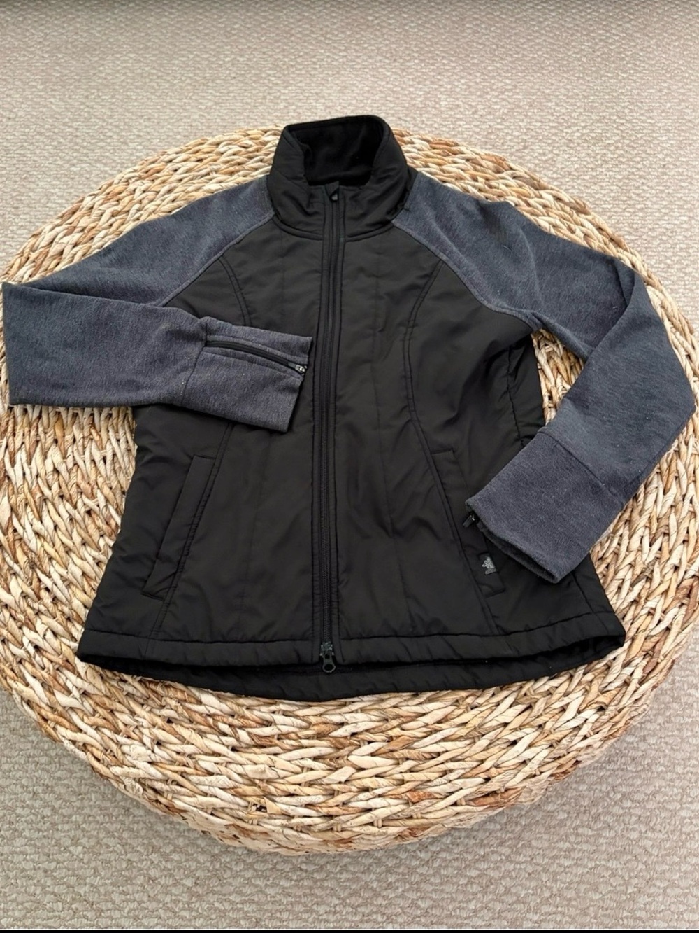 PrAna Audrina Quilted Fleece Jacket